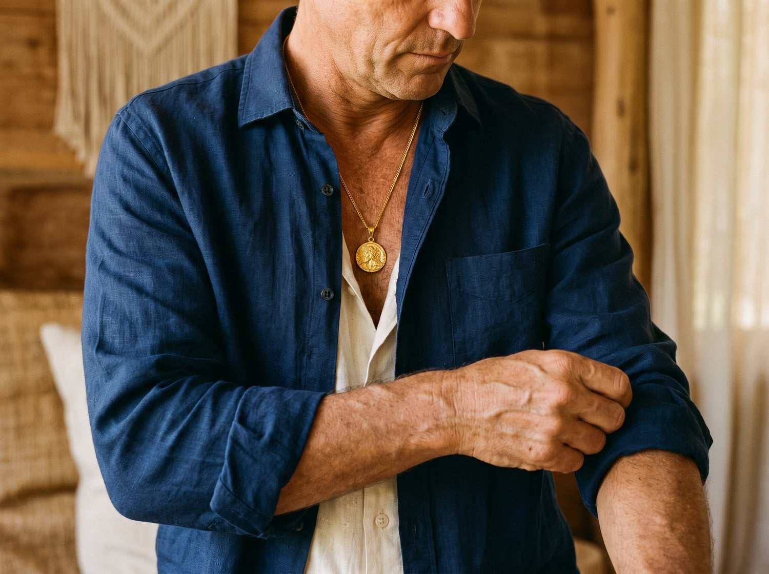 Le bijou chrétien au masculin