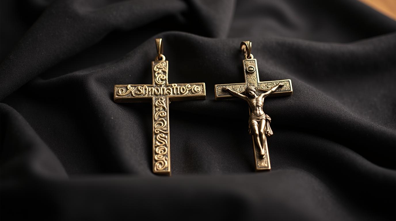 Croix de Jésus ou crucifix : quelle différence ?