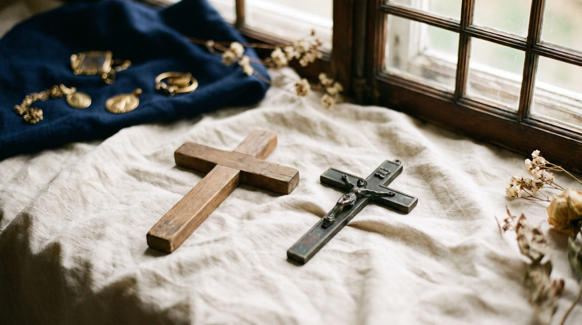 Croix de Jésus ou crucifix : quelle différence ?