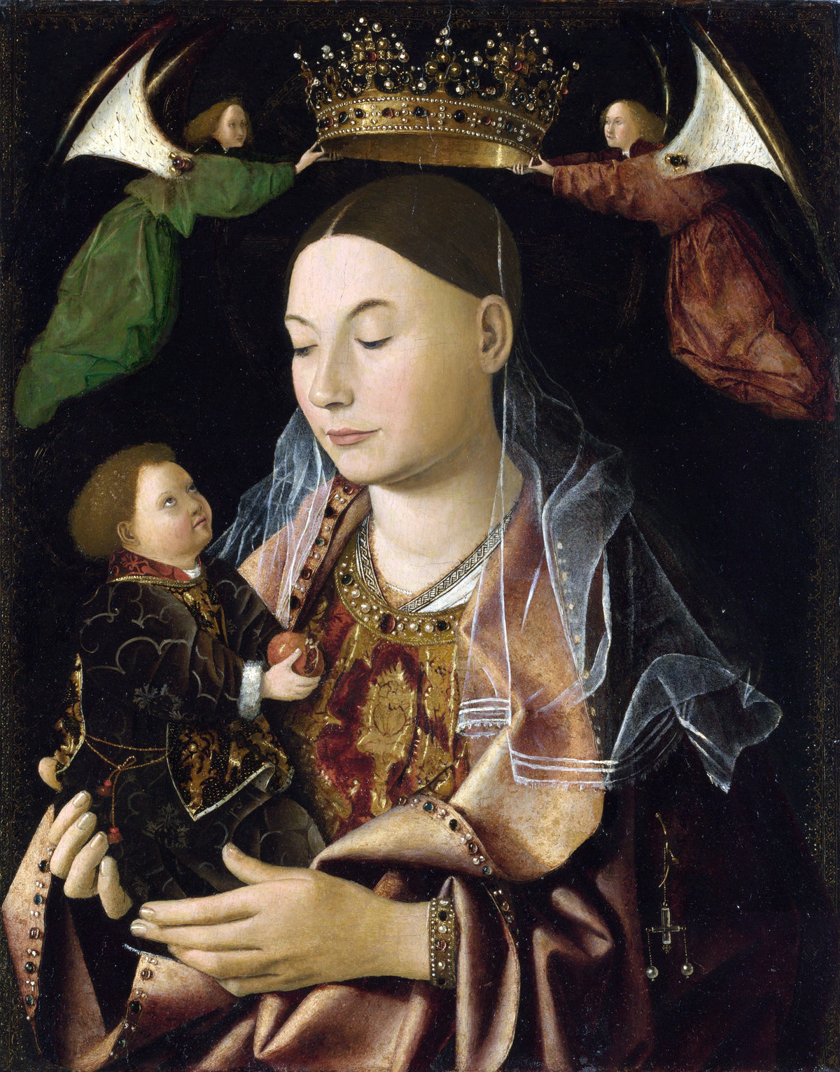 comment dessiner la vierge marie