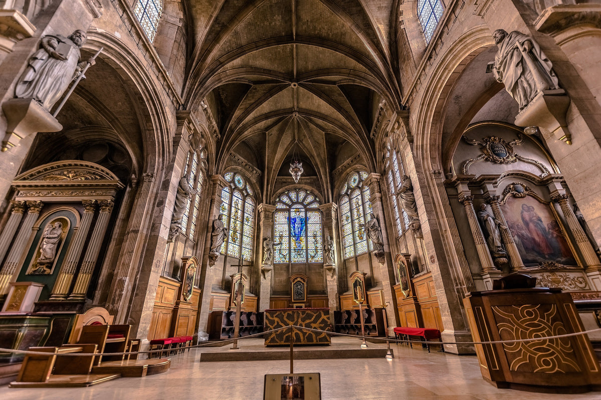 mobilier d'une église