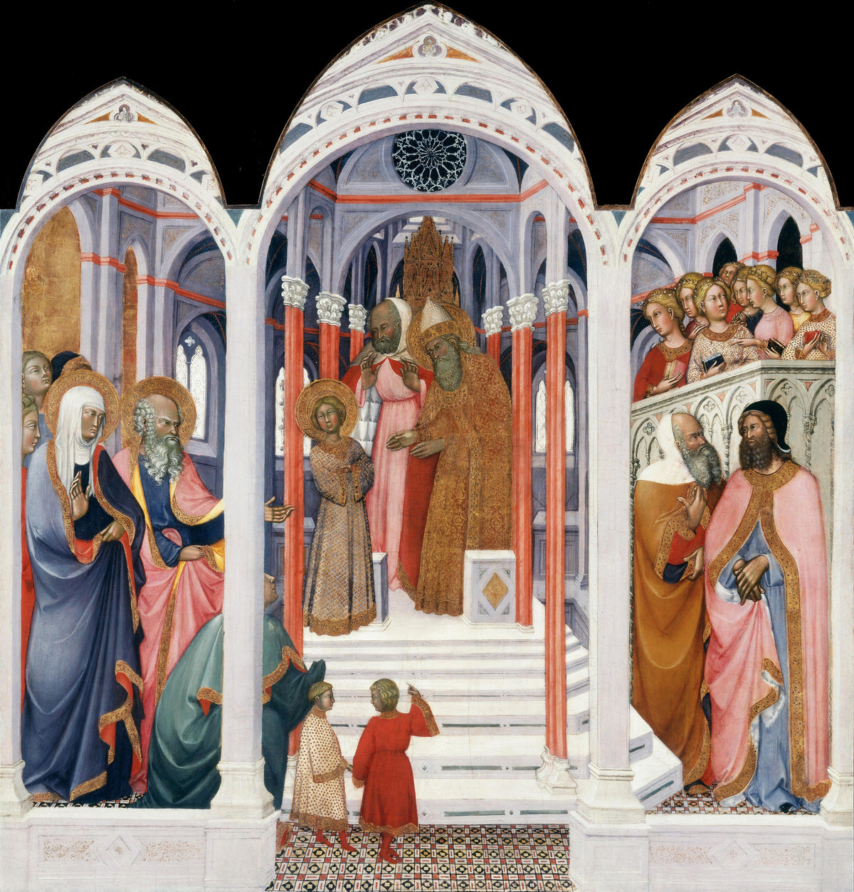 présentation de la vierge au temple