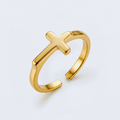 Bague croix chrétienne