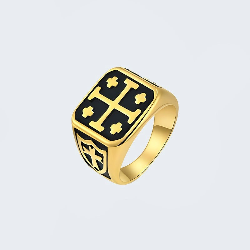 Bague croix de Jérusalem
