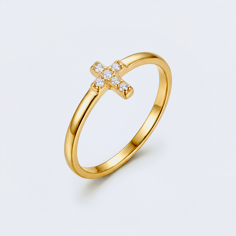 Bague croix du Christ