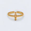 Bague croix fine