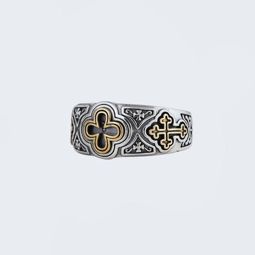 Bague croix médiévale