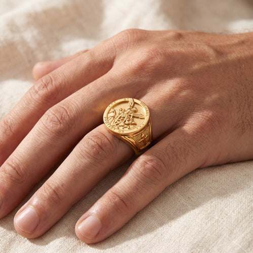 Bague Saint Michel homme