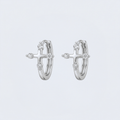 Boucles d'oreilles croix créoles