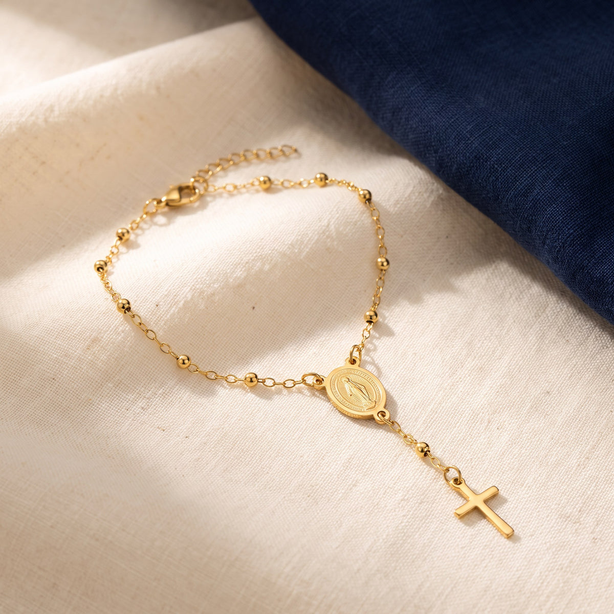 Bracelet chapelet catholique