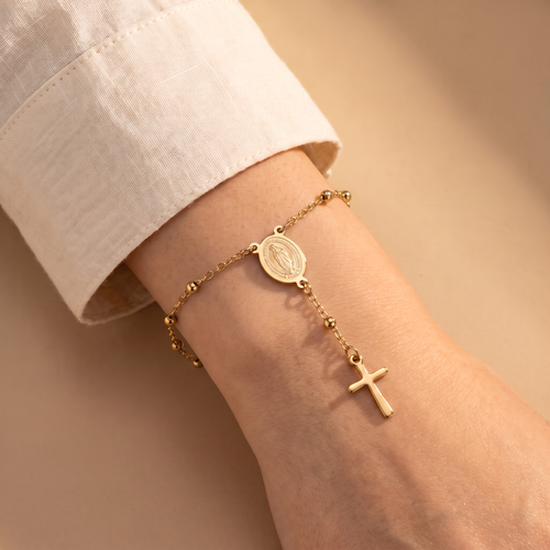 Bracelet chapelet femme