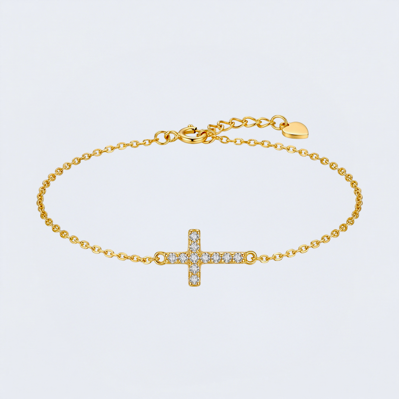 Bracelet croix catholique