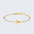 Bracelet croix fantaisie