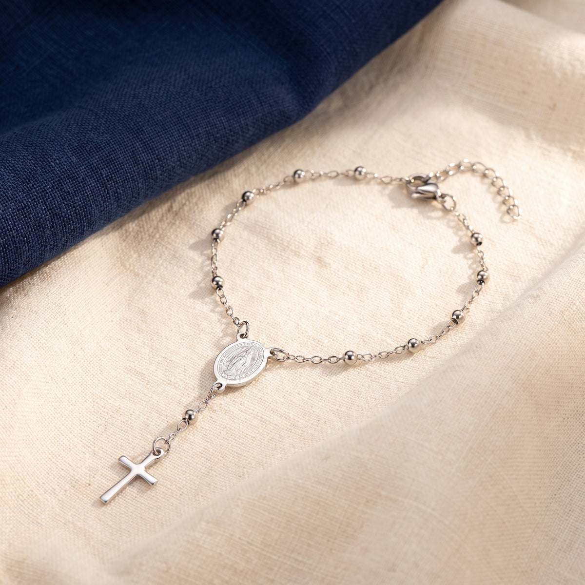 Bracelet religieux chapelet