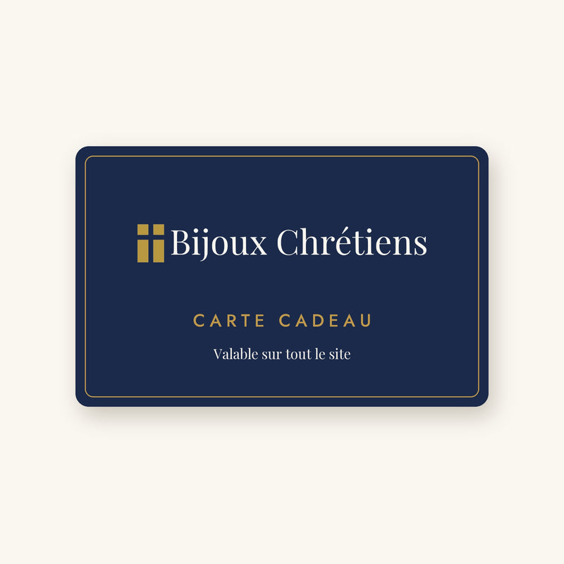 Carte cadeau bijoux
