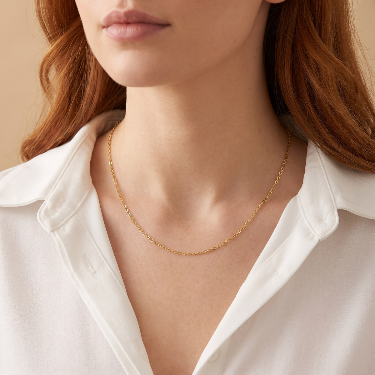 Chaîne argent 925 dorée femme