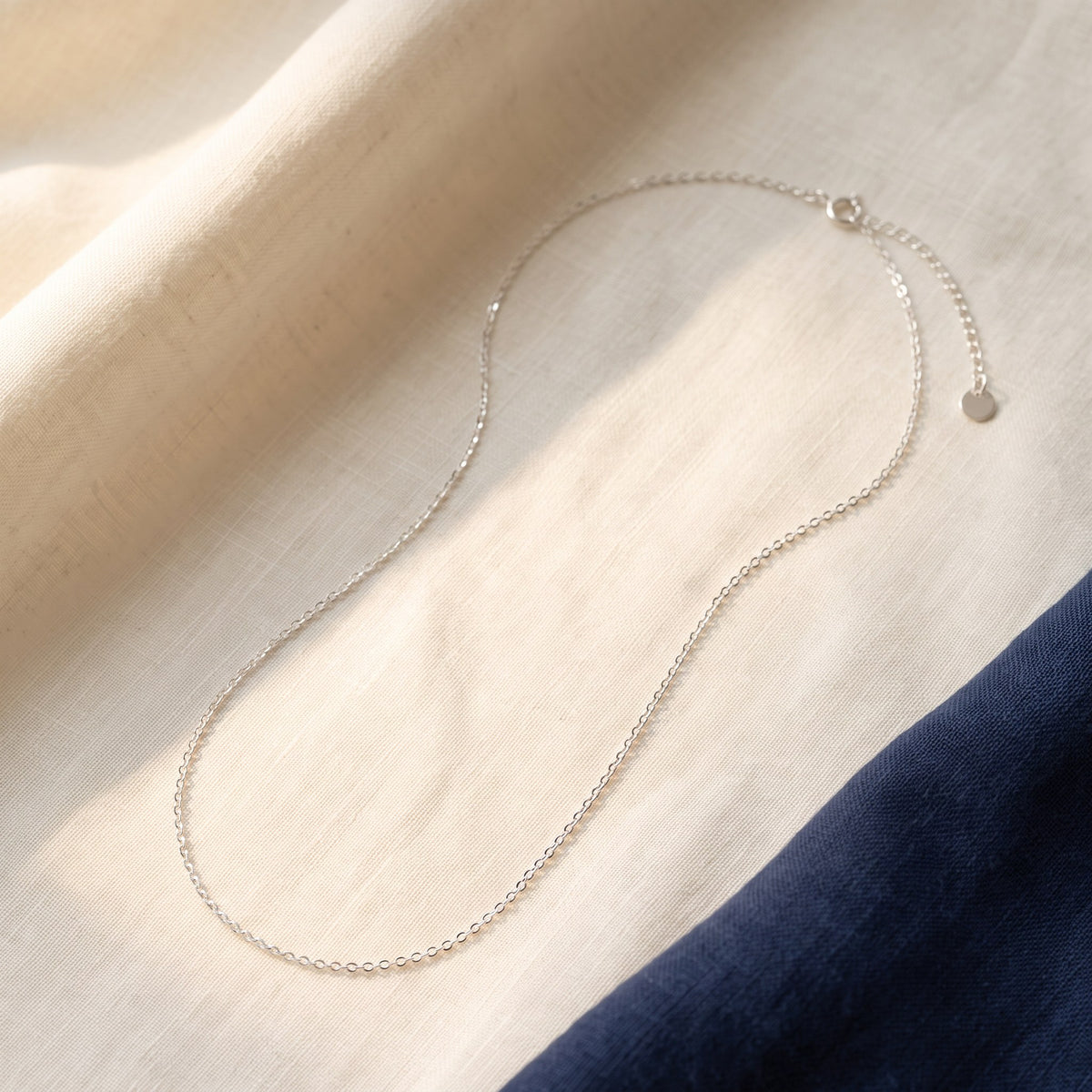 Chaîne argent femme pour pendentif