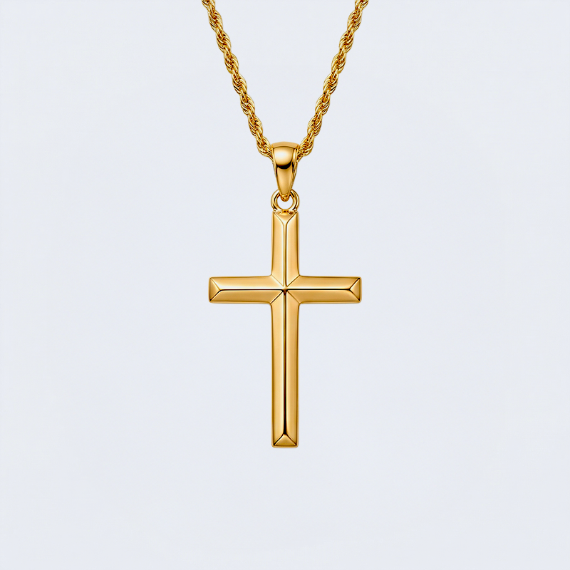 Collier croix chrétienne