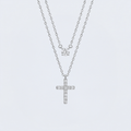 Collier croix élégant