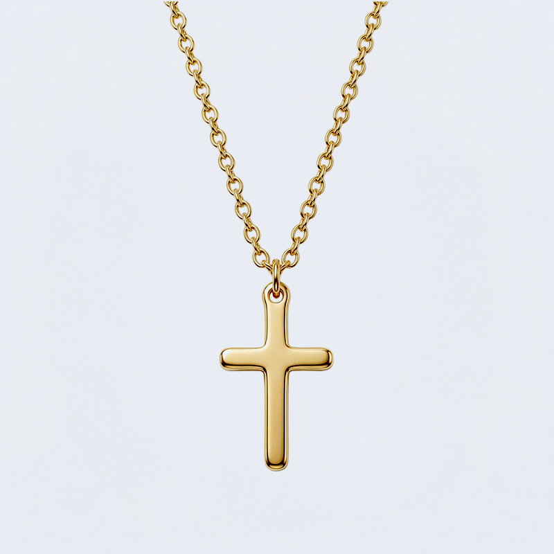 Collier croix enfant