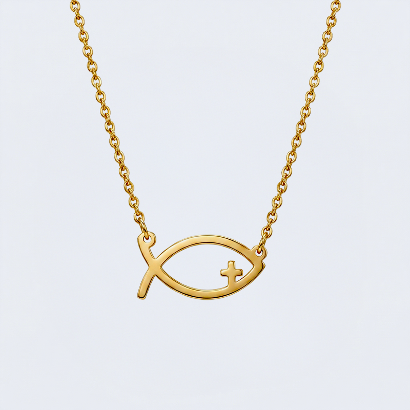 Collier poisson chrétien