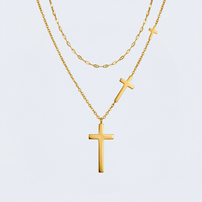 Collier trois croix