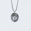 Médaillon croix homme