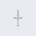 Pendentif croix homme argent