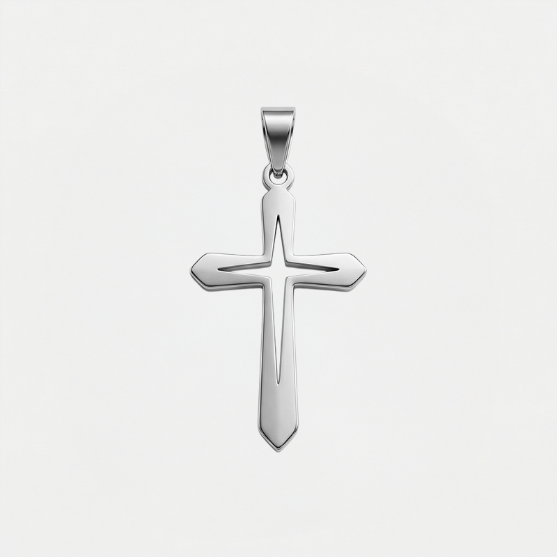 Pendentif croix original - Gérard