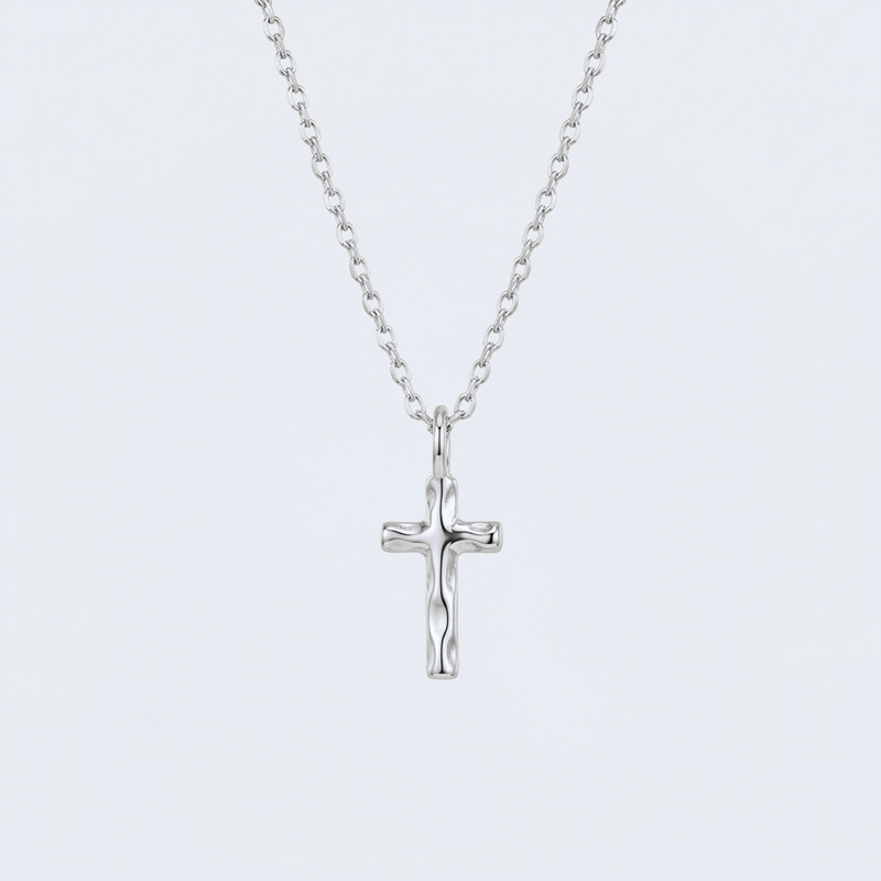 Pendentif petite croix argent