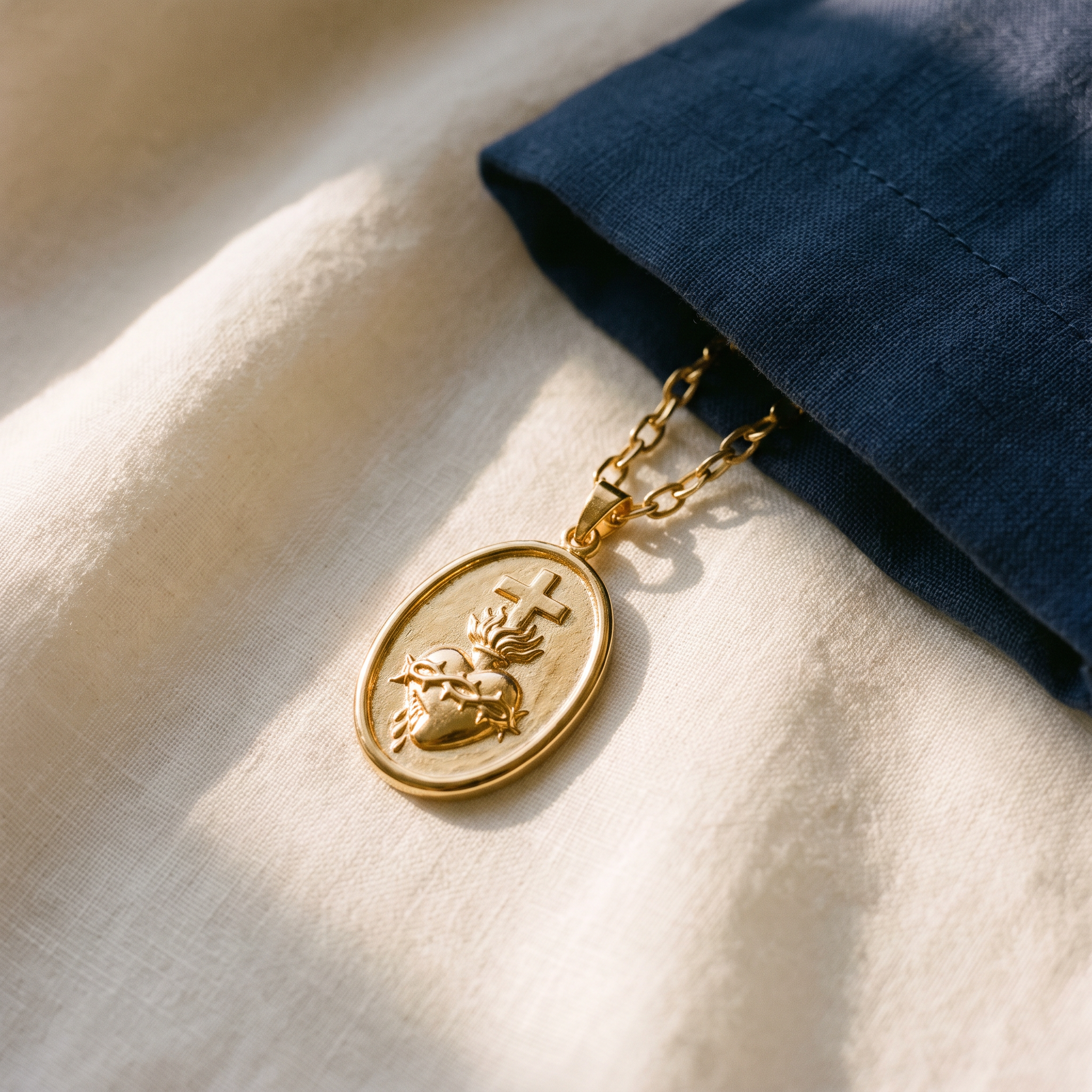 Pendentif Sacré Coeur, vue de détail