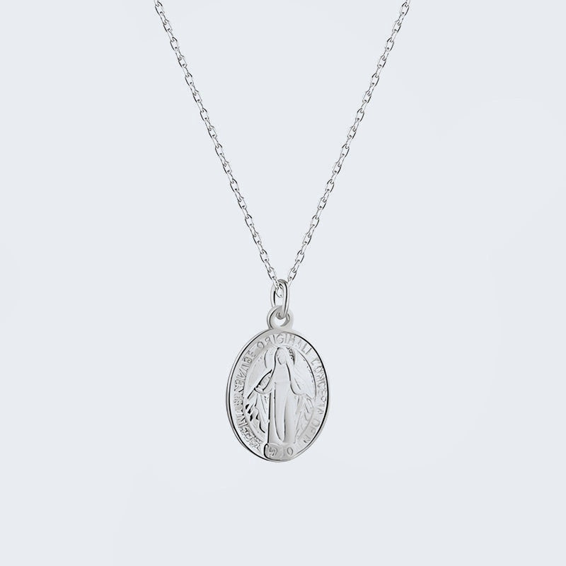 Pendentif Vierge Marie argent