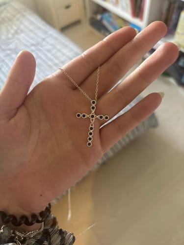 Photo du client : Collier Croix Bijouterie